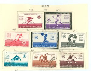 Thailand #442-449  Single (Complete Set)