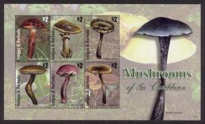 Antigua Sc# 3137 MNH Mushrooms of the Caribbean (M/S)