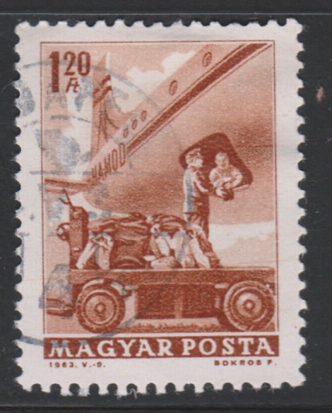 Hungary 1516 Mail Plane 1963