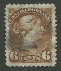 CANADA #39 USED SMALL QUEEN