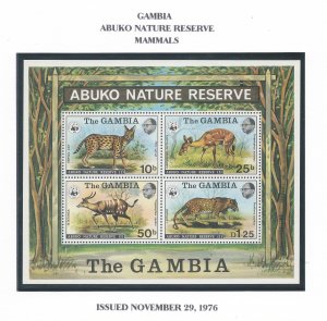 Gambia 341-4a NH