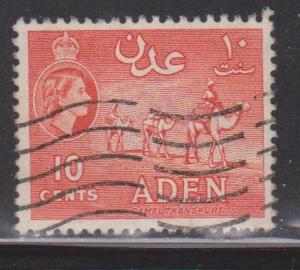 ADEN Scott # 49 Used - QEII & Camel Train