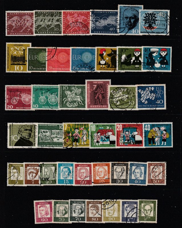 West Germany a used lot from about 1960's