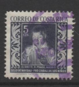 Costa Rica Scott #  RA4  USED  singles