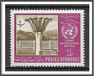 Afghanistan #645 Meteorological Day MNH