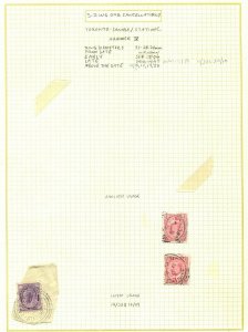 CANADA 3-RING ORB CANCEL STUDY LOT TORONTO