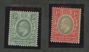 East Africa and Uganda #1/2 Unused Single