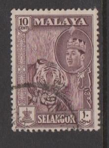 Malaya Selangor Sc#119 Used