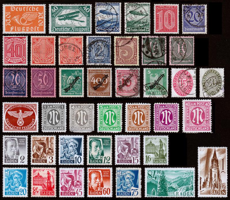 Germany Back-of-the-Book Scott C1 // 5N13 (1919-47) Mint/Used Fine-Very Fine B 