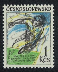 Czechoslovakia Table Tennis Championships 1992 MNH SG#3096