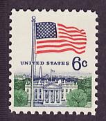 1338 Flag & White House MNH single
