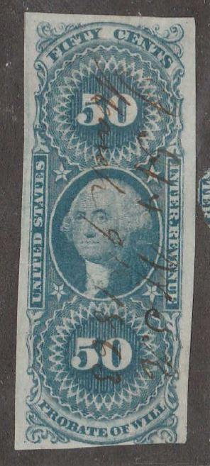 U.S. Scott #R62a Revenue Stamp - Used Single