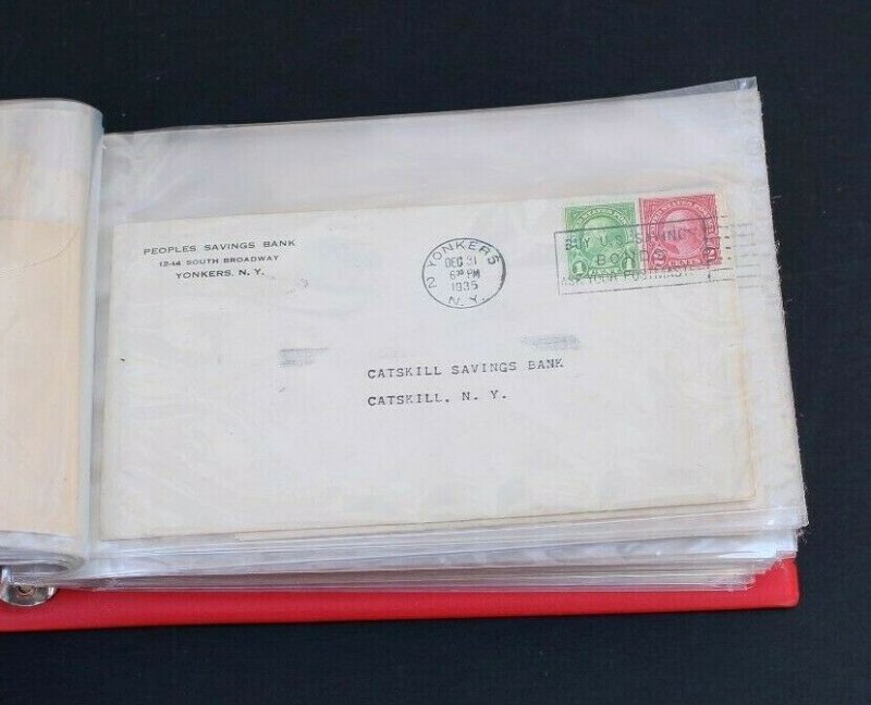 US Stamp Collection 80 Vintage Slogan Cancel Covers 1930's & early 1...