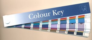 Stanley Gibbons Color Key for Philatelic Colors and Shades for Stamp Collectors