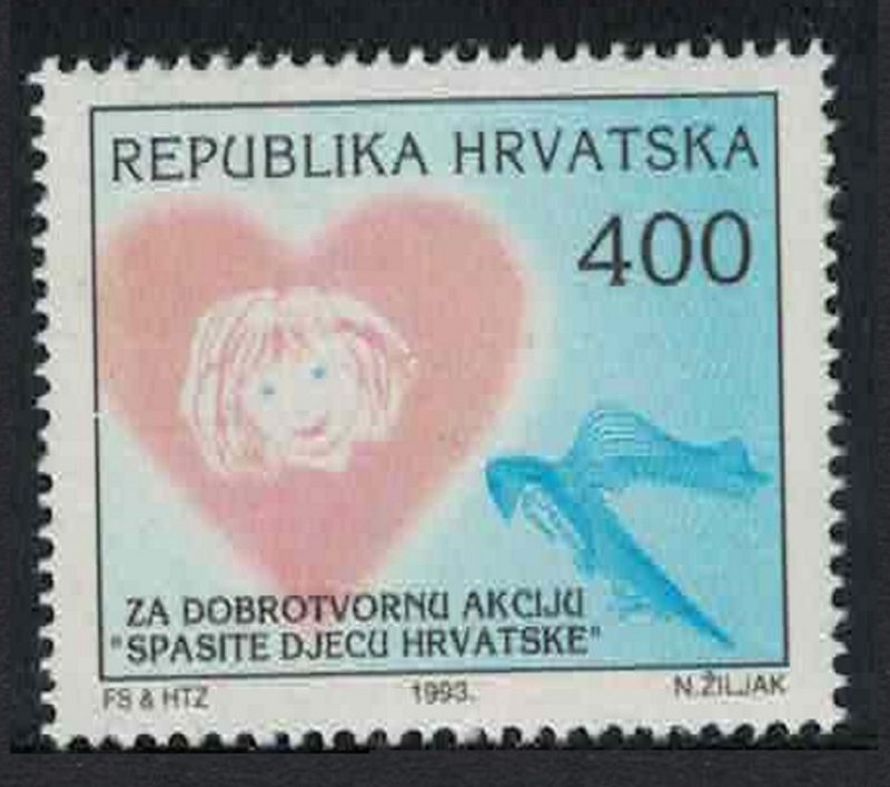 Croatia Save Croatian Children Fund 1993 MNH SG#257