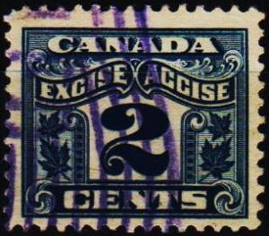 Canada. Date? 2c Excise Stamp. Fine Used