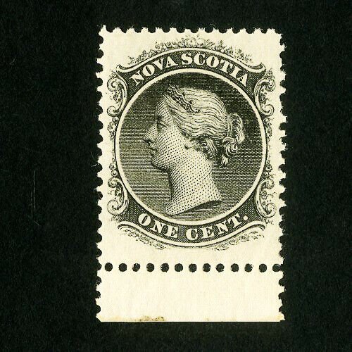 Nova Scotia Stamps # 8 XF Fresh OG NH