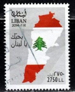 Lebanon - #719 Independence -  Used