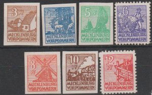 Mi:  29x/36x  MNH  1946 SBZ