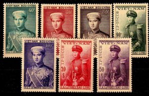 VIETNAM SÜD SOUTH [1954] MiNr 0091-97 ( **/mnh )