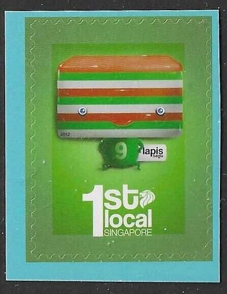 SINGAPORE SG2043 2012 TEA TIME SNACKS SELF ADHESIVE MNH