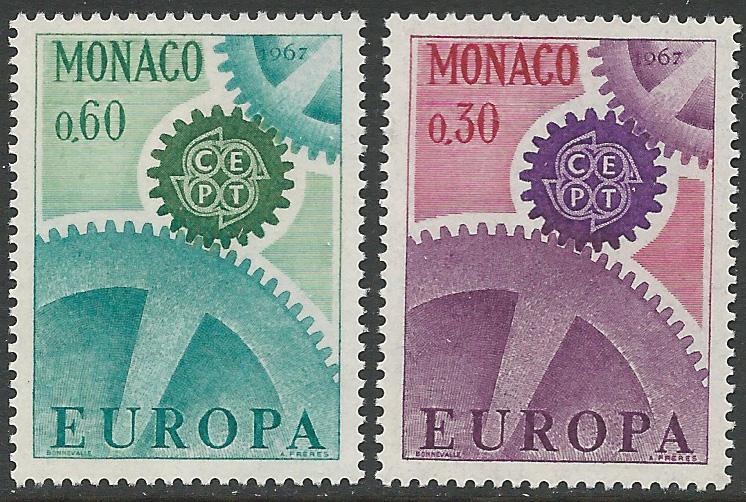 MONACO MNH #669-670