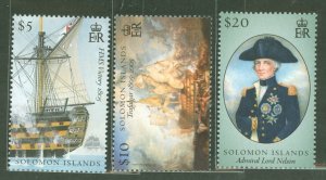 Solomon Islands (British Solomon Islands) #1032-1034 Mint (NH) Single (Complete Set)