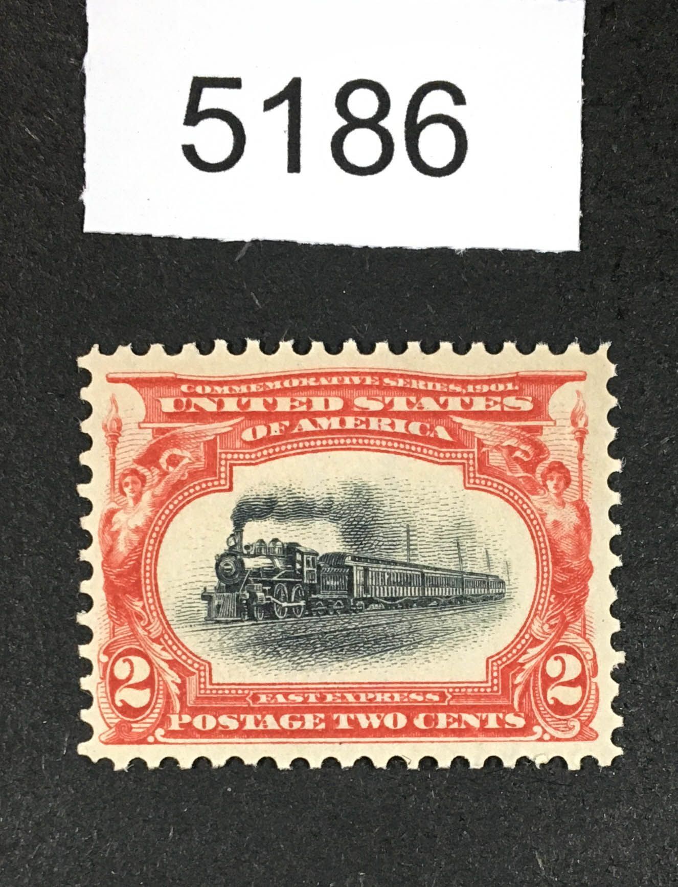 US Stamps 295 Mint OG NH Post Office Fresh VF LOT J 5186 United