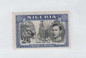 NIGERIA #63c   2/6- MINT HINGED perf 13x11.5