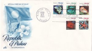 1984, Palau: Sea Life, FDC (E11925)