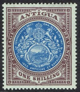 ANTIGUA 1903 ARMS 1/- WMK CROWN CC