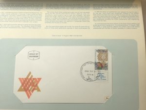 Israel Postal Collectors Society Book Of Envelopes