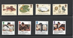 Great Britain #1201-4, 1205-8  VF, Mint NH, Post Office Fresh ... 2480641