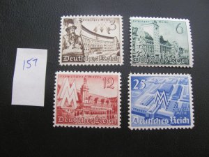 Germany 1940 MNH SC 484-487  SET XF  (157)