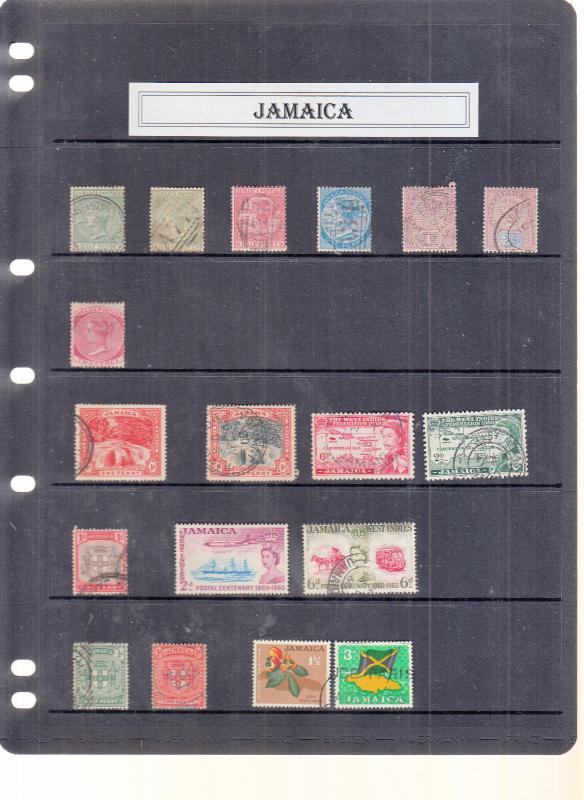 JAMAICA stockpage victoria to george 5th mainly . Values used