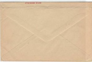 Liechtenstein 1952 cosmos post Schaan  stamps cover  R20516