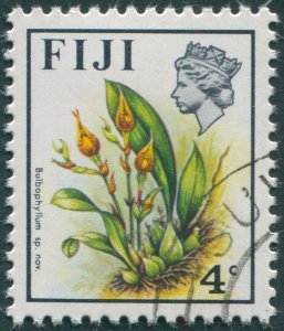 Fiji 1972 4c Bulbophyllum sp nov SG438 used