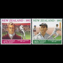 NEW ZEALAND 1992 - Scott# B141-2 Crickets Set of 2 NH