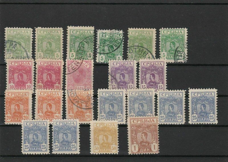 Serbia 1901 Stamps  Ref 29688