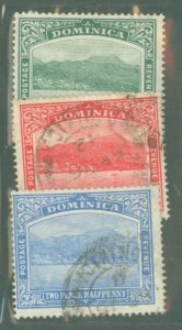 Dominica #50-1/53 Used