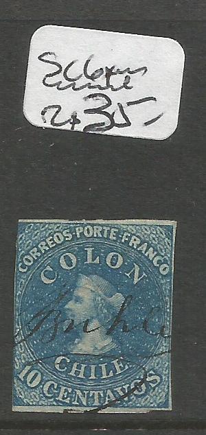 Chile SC 6 Pen Cancel VFU (1csr)