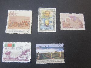 Australia 1990 Sc 1181e,1226,32,53,65 FU