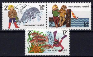 New Zealand B107a-B108 MNH Semi-Postal Children Fishing ZAYIX 0424S0235