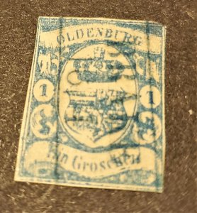 GER. STATE OLDENBURG # 13 USED CV $160.00