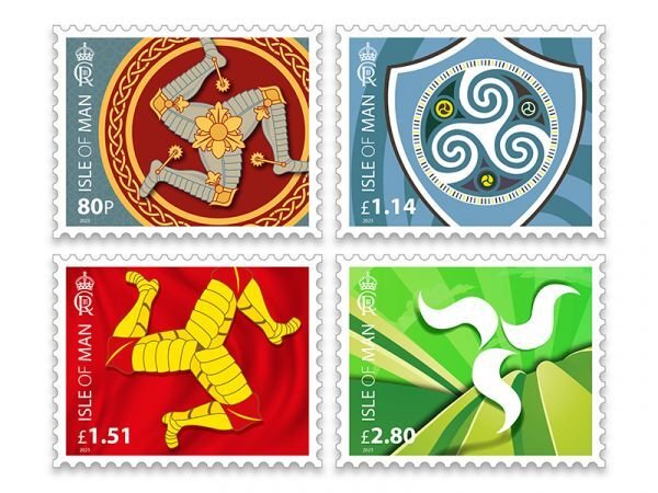 Stamps of Isle of Man (pre order) 2023 -The Triskelion Collection Set .