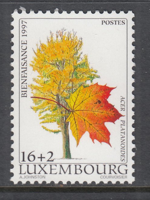 Luxembourg B406 Tree MNH VF