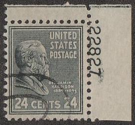 828,used plate # 22827