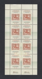 Canada #1900  (2001 Canada #1 pane of 8) VFMNH CV $10.00