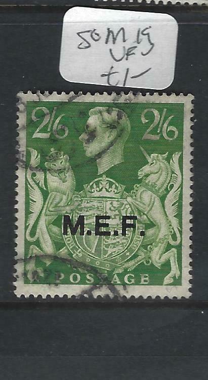 MIDDLE EAST FORCES MEF  (P0303B)  KGVI  2/6 SG M19  VFU