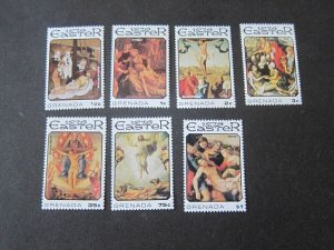 Grenada 1976 Sc 708-14 Christmas Religion set MNH
